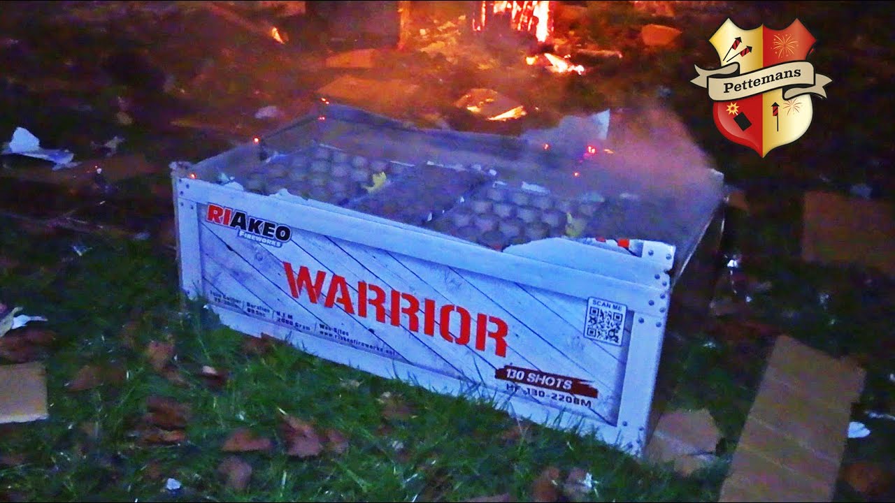 Warrior - Riakeo 130sh HF-130-2208M Compound Vuurwerk