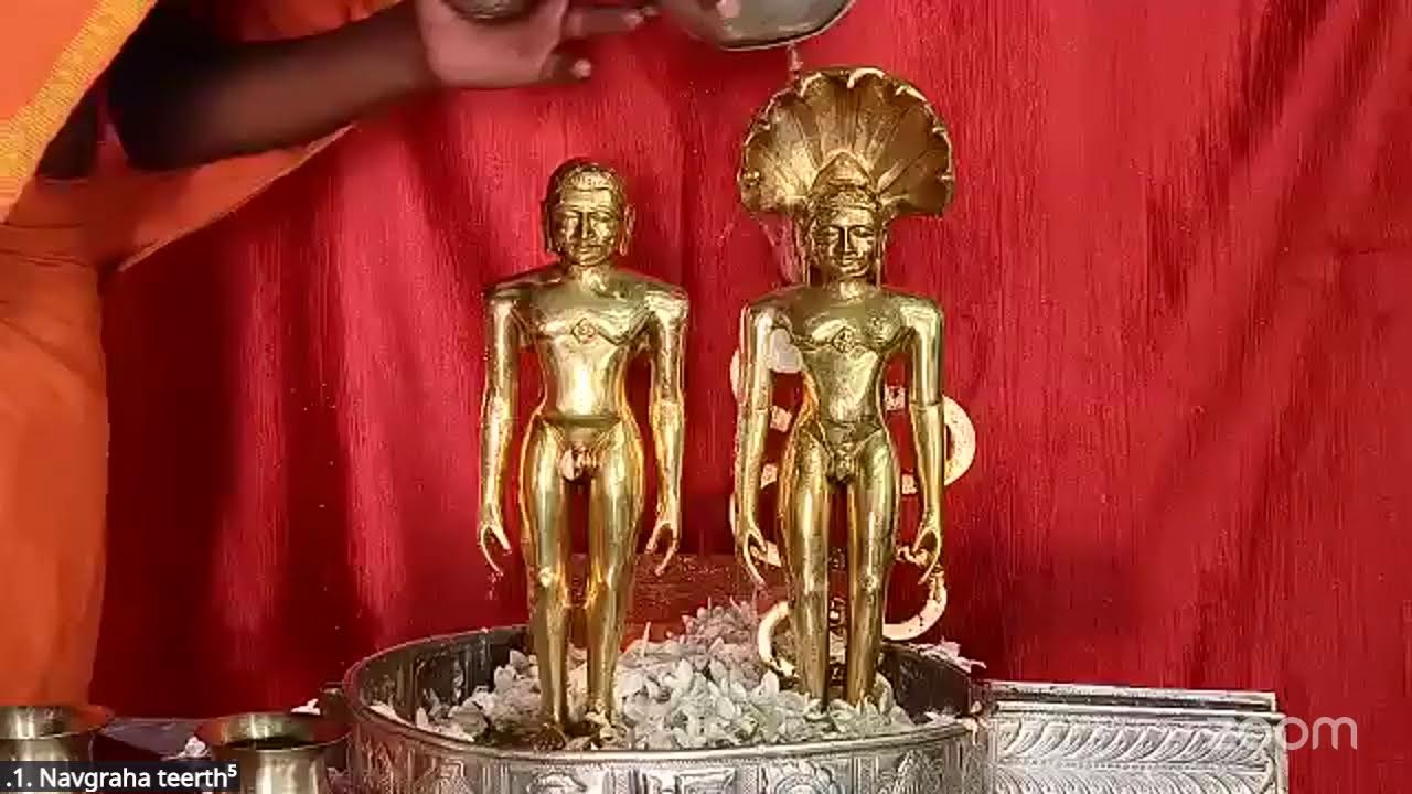 श्री नवग्रह तीर्थ वरूर कर्नाटक Panchamruta abhishek 01-02-2026