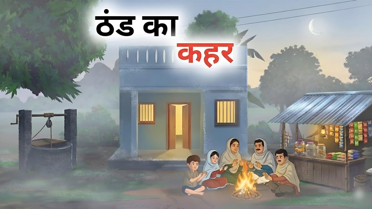 ठंड का कहर  हिंदी कहानी । मोरल स्टोरी। Thand ka kahar Hindi moral Story।Hindi kahaniya। winter story