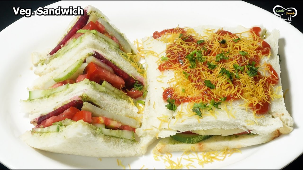 Veg Sandwich - Street Style l सैंडविच