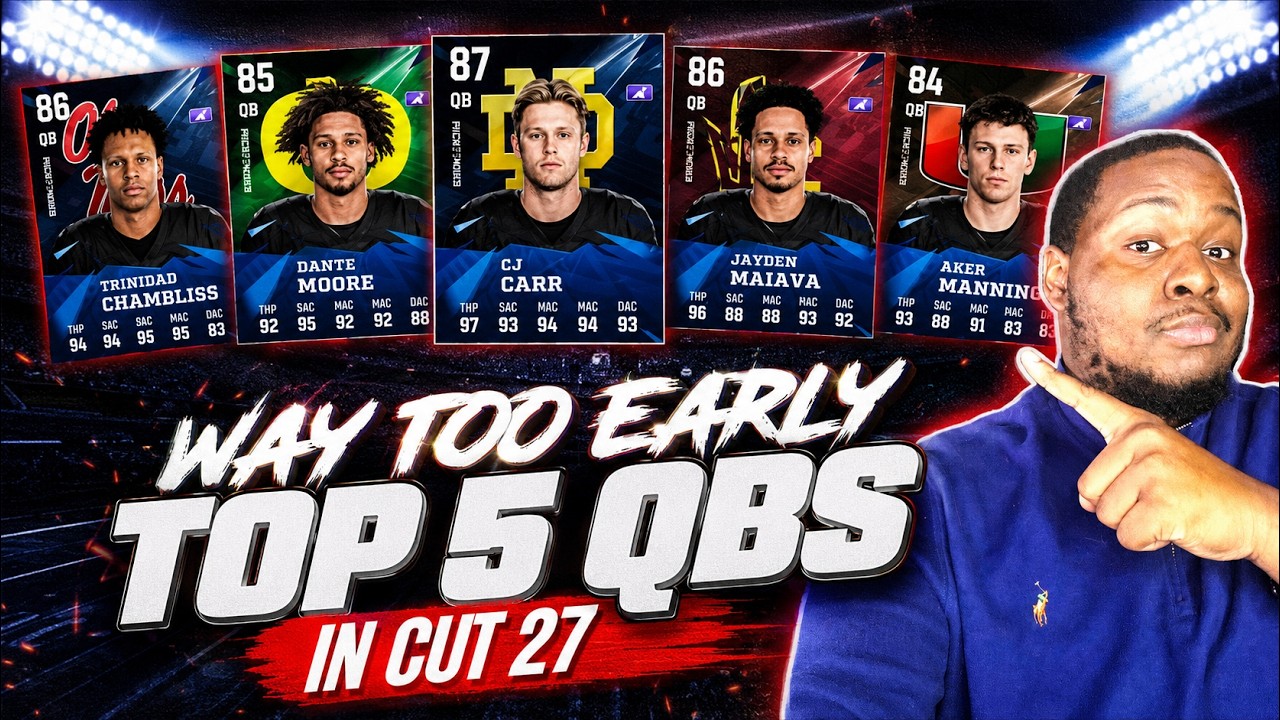 Who's QB1? Ranking the Best Day 1 QBs in CUT 27