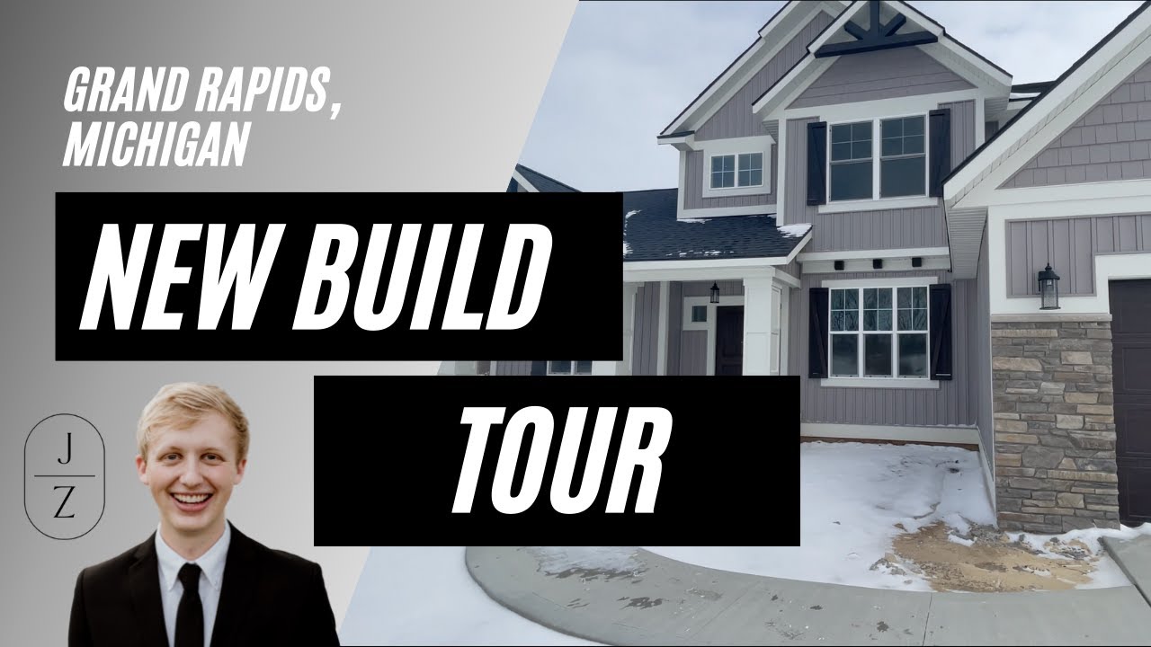 Grand Rapids, Michigan - Living in West Michigan - New Construction Tour - Building a New House