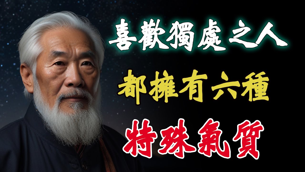 人需要獨處，並且很有必要獨處。智商越高的，越聰明的人，就越需要獨處。這些人身上往往都具備著這6種獨特的人格特質！