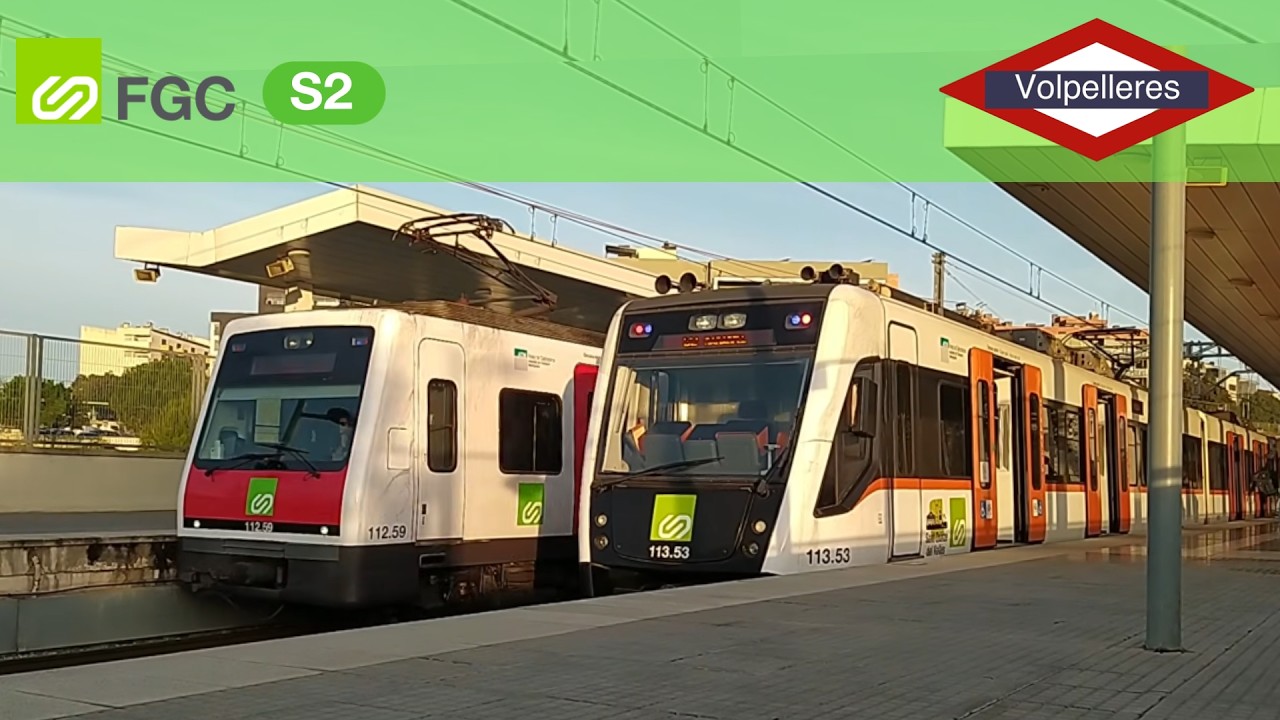 FGC Volpelleres | Metro del Vallès S2 | UT 112, 113 i 115