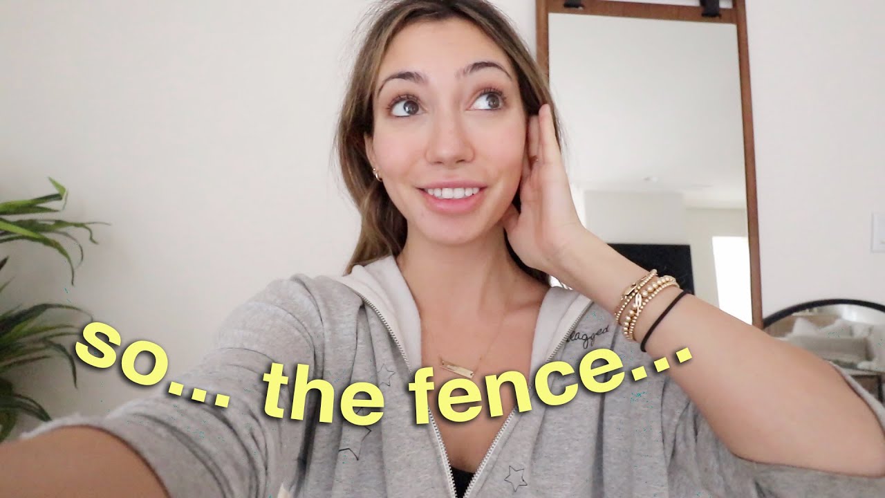 so we tried putting up the fence... did NOT go well...