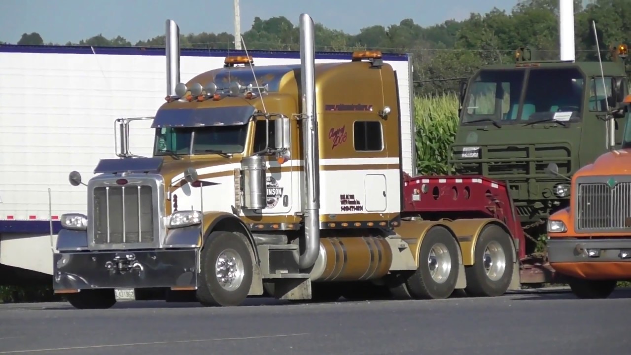 Heavy Haul TV: Episode #568 -- Watching trucks at the Big Irving truck stop in St. Liboire, QC