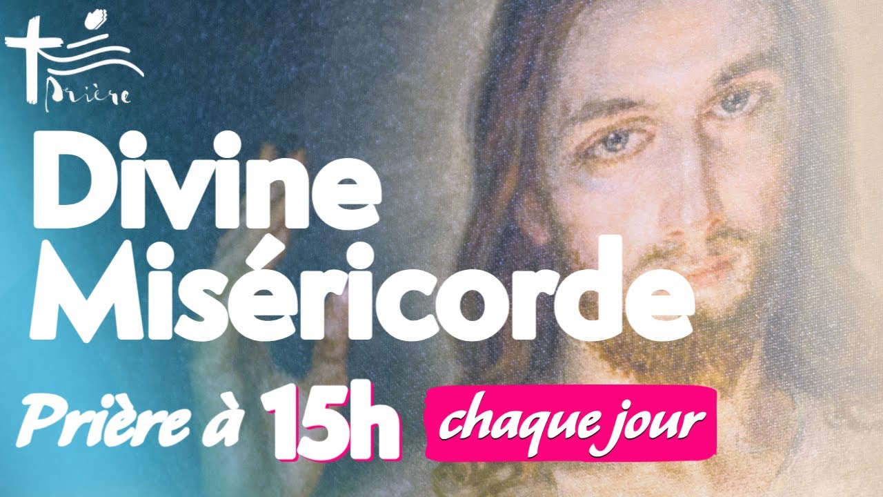 Prière quotidienne de 15h | Divine Miséricorde • Ste Faustine | 