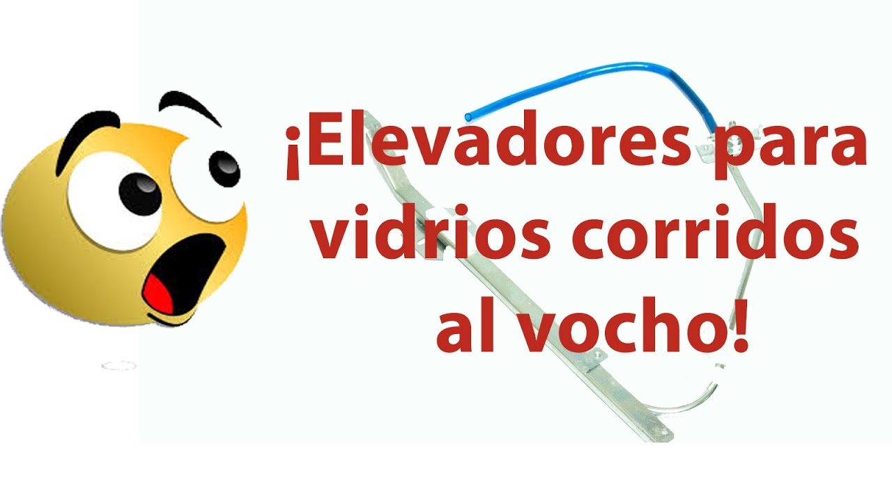 Elevadores eléctricos al vocho parte 2.