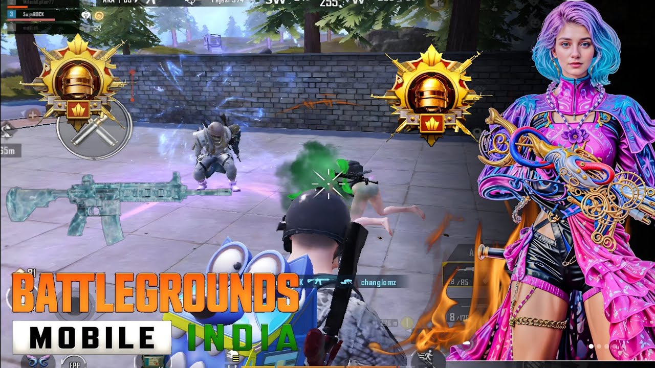 Battlegrounds mobile India game videos 
