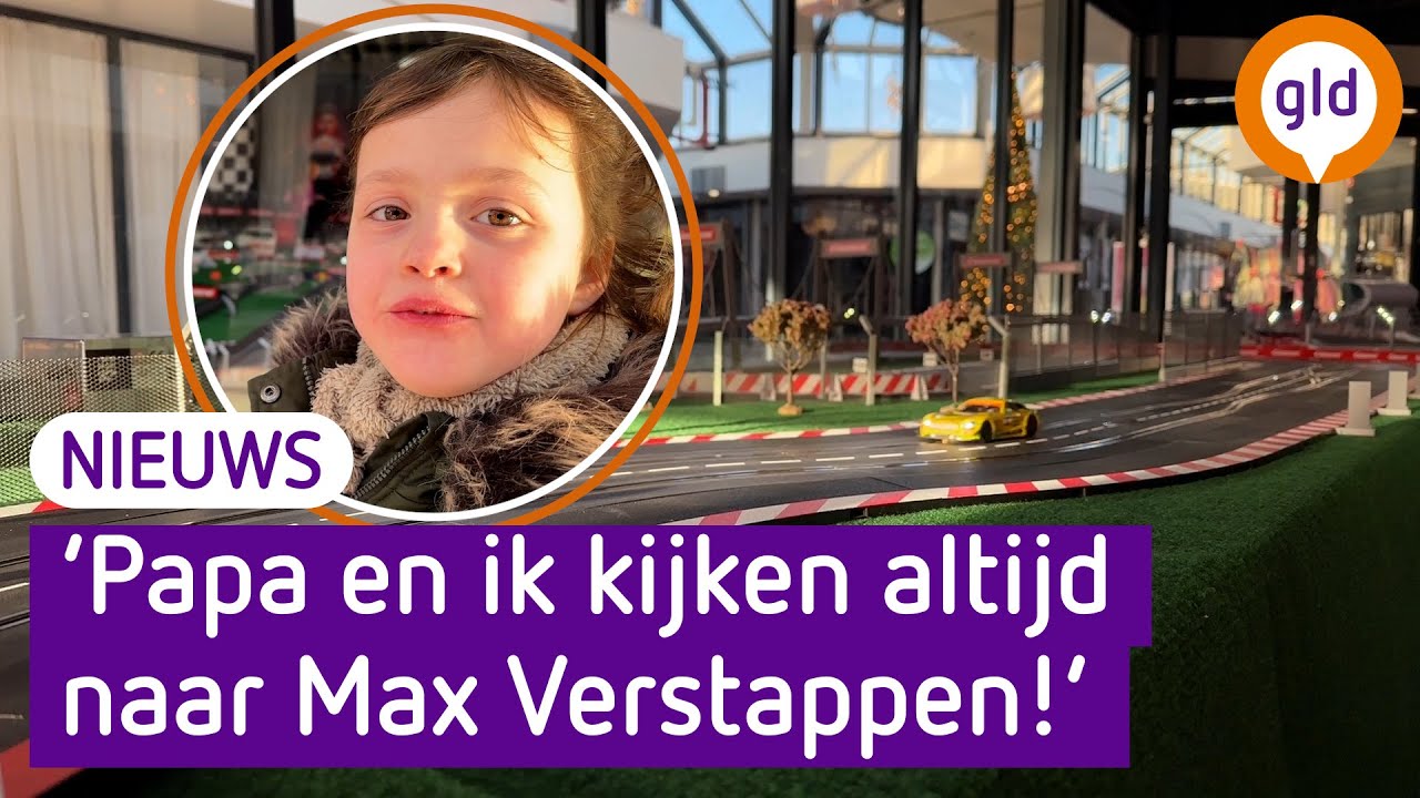 MEGARACEBAAN in winkelcentrum tegen LEEGSTAND