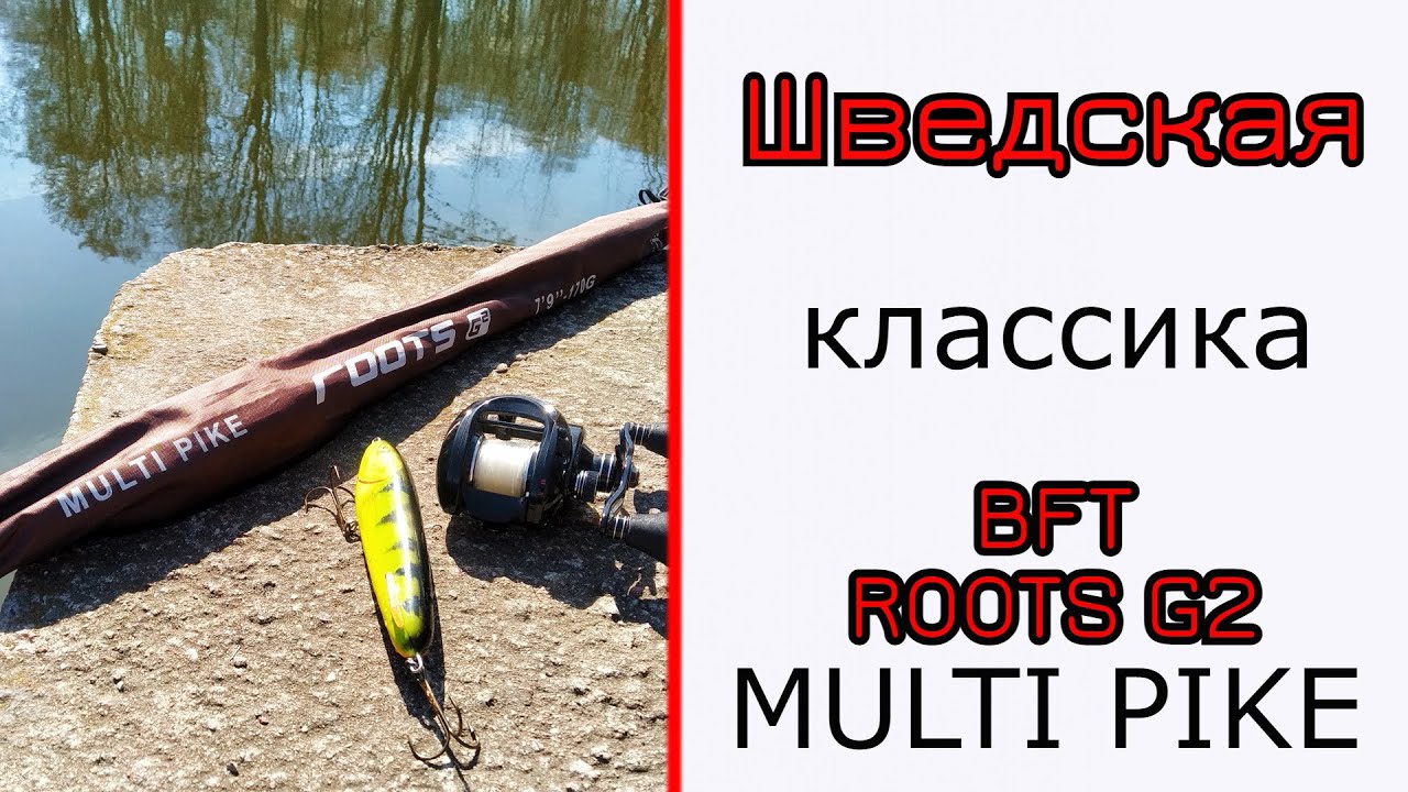 Спиннинг для крупных приманок. BFT ROOTS G2 MULTI PIKE. И рыбалка и бильярд!
