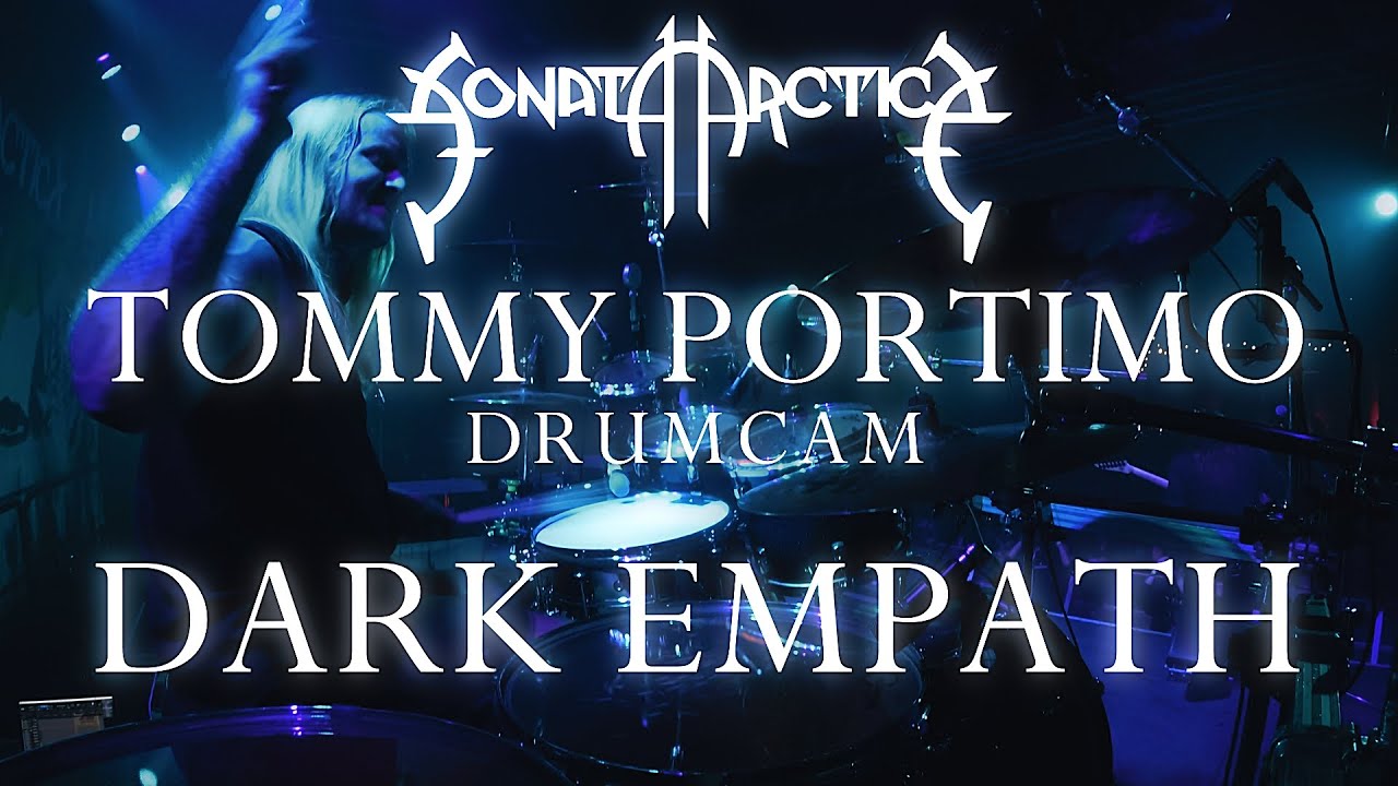SONATA ARCTICA Tommy Portimo 'Dark Empath' Drumcam / Tampere 15.3.2024