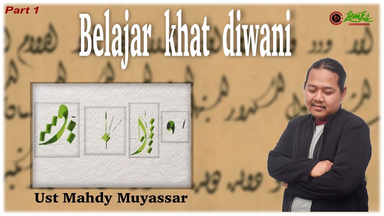 Belajar Khat Diwani Dengan Metode Hamidi Untuk Pemula Dimulai Dari Titik | Part 1