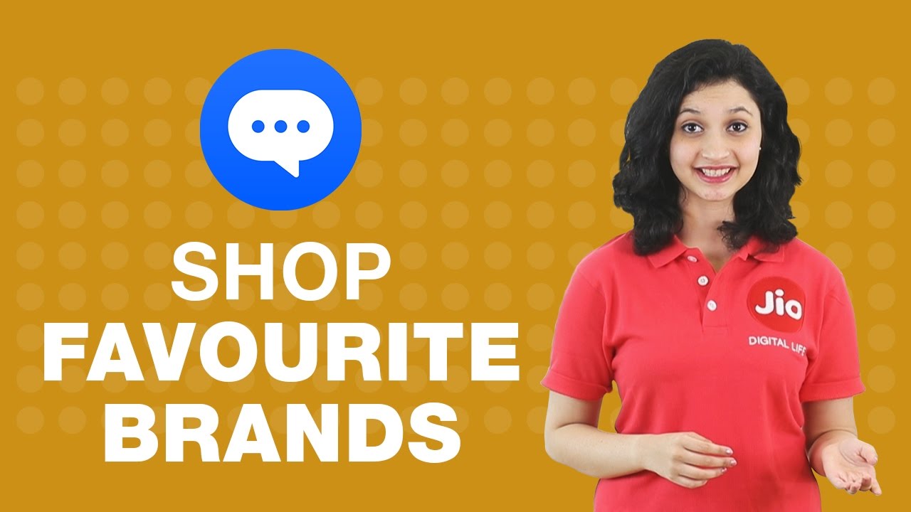 Jio Chat - How to Shop from your Favourite Brands on Jio Chat | Reliance Jio