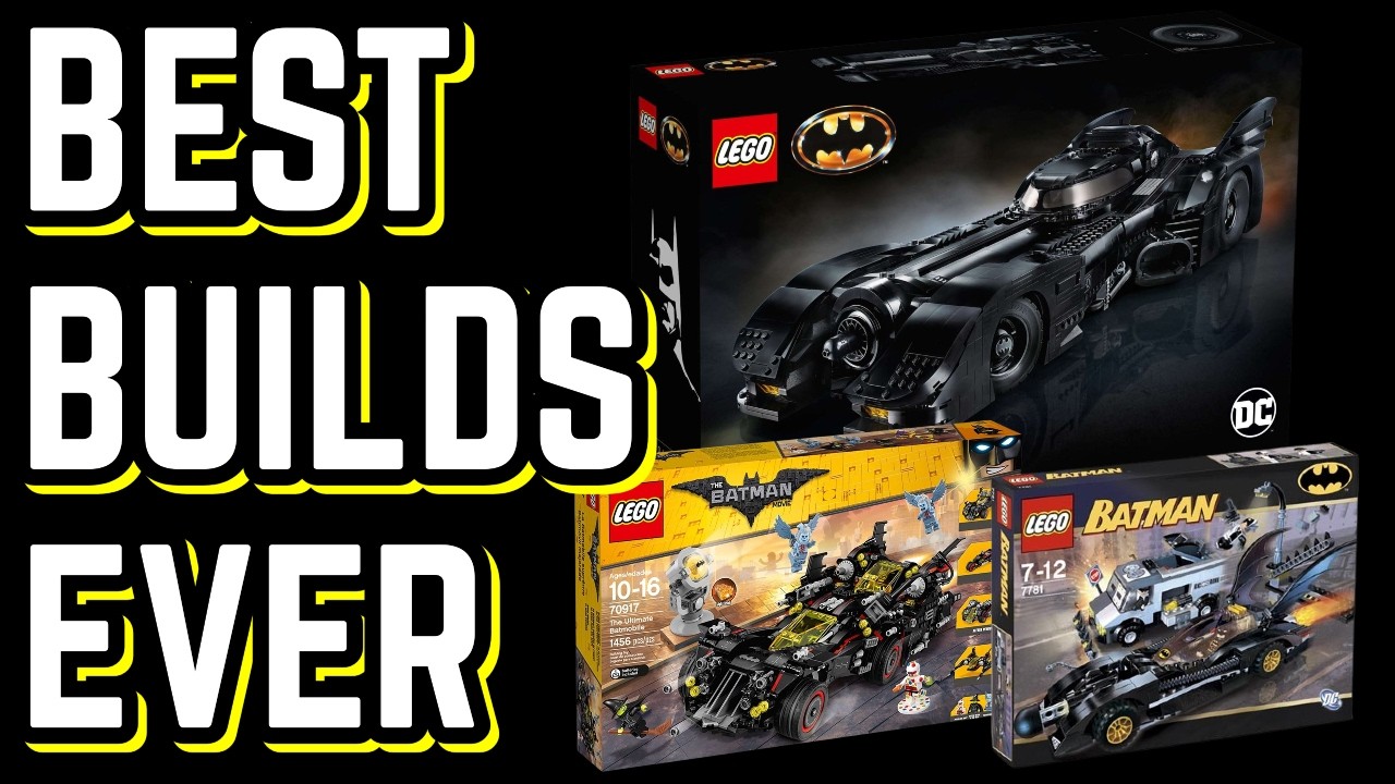 Топ-10 лучших LEGO Бэтмобилей