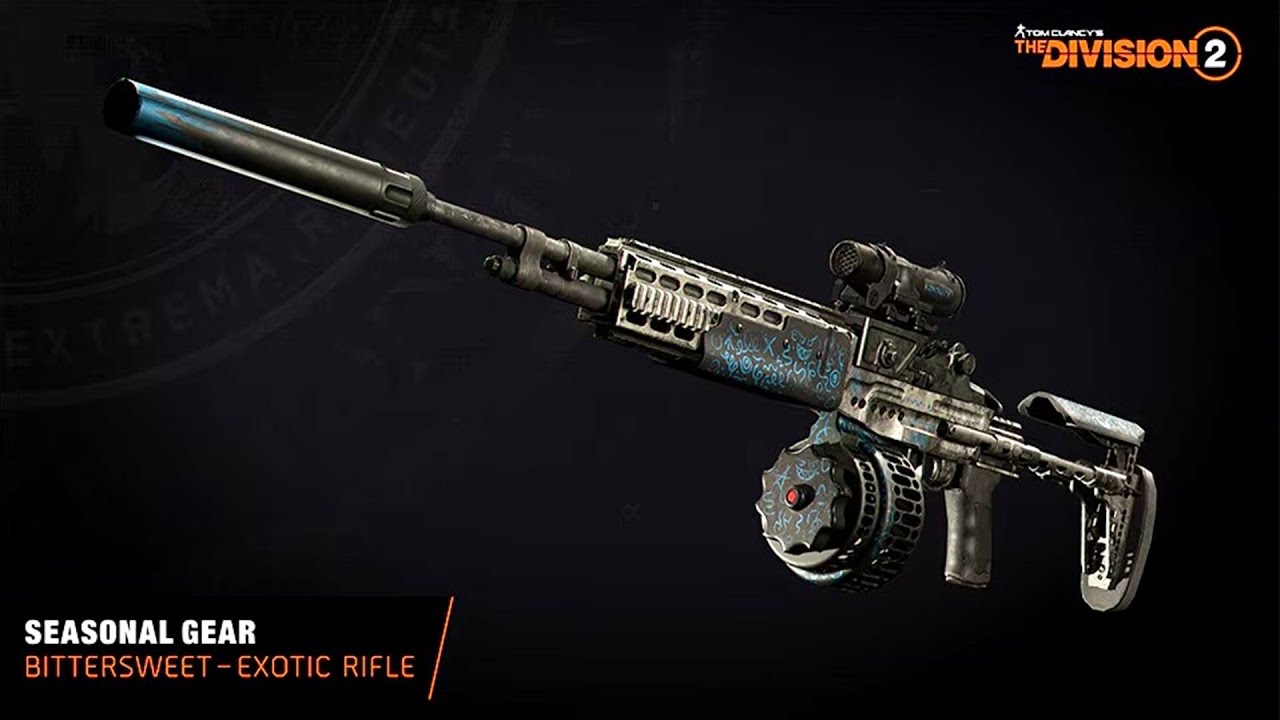 THE DIVISION 2  TEST LA BITTERSWEET ARME EXOTIQUES
