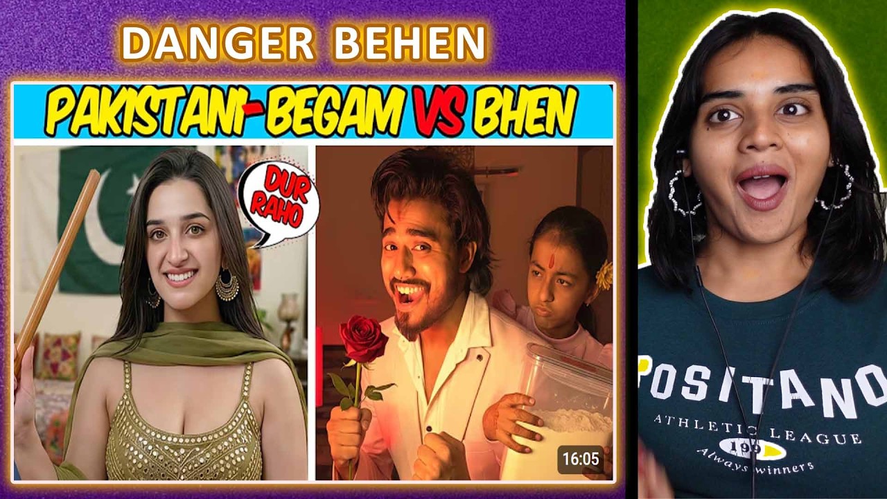 PAKISTANI BEGAM GOT ANGRY ON MY SISTER REACTION | SOUTH INDIA SPECIAL | Adrishya | Neha M.