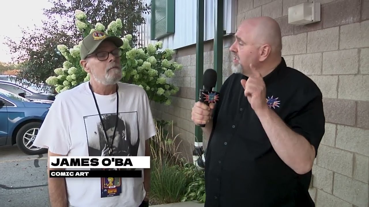 Создатель комиксов &laquo;Ворон&raquo; Джеймс О'Барр на фестивале Monroe Comic Con 2025 года