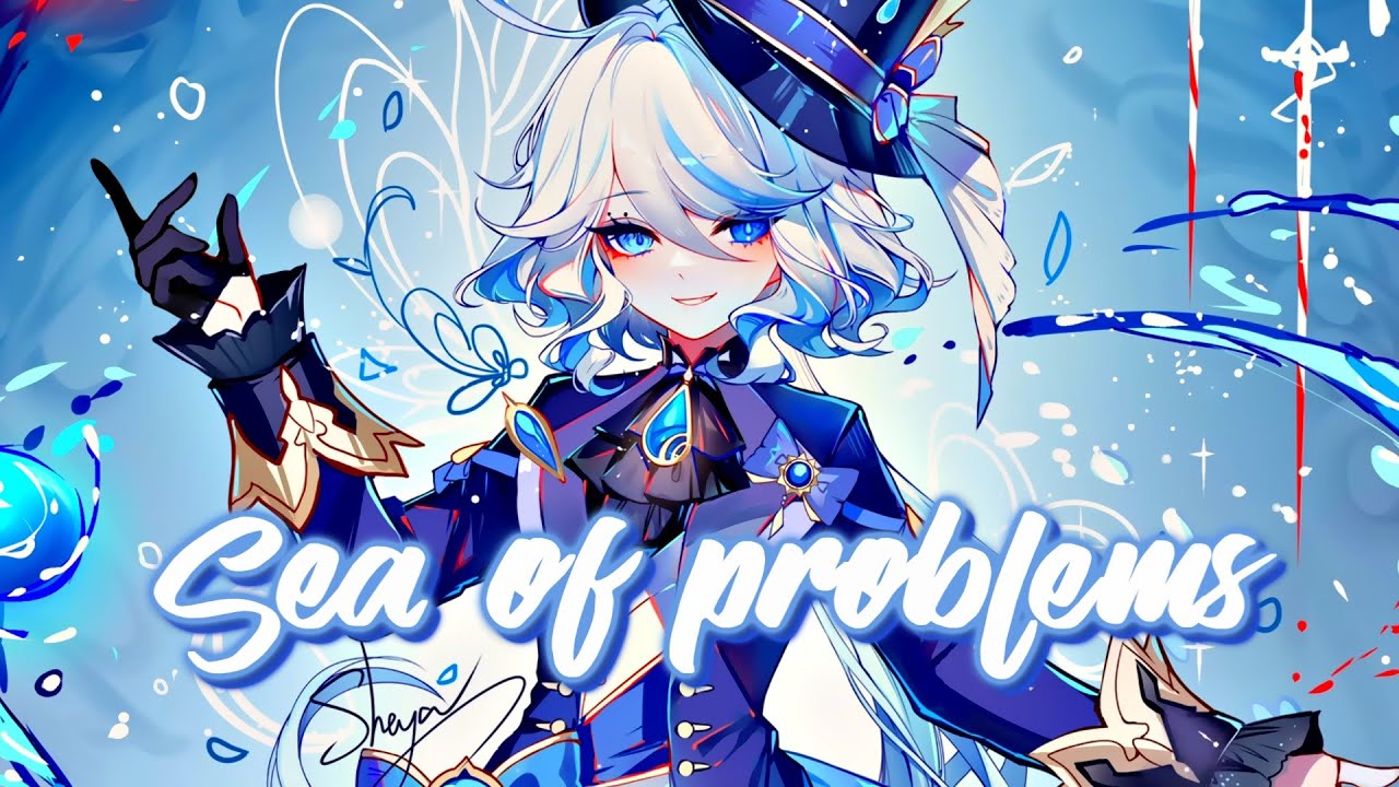 ♪Nightcore♪ → Sea Of Problems (Bemax) (Lyrics)