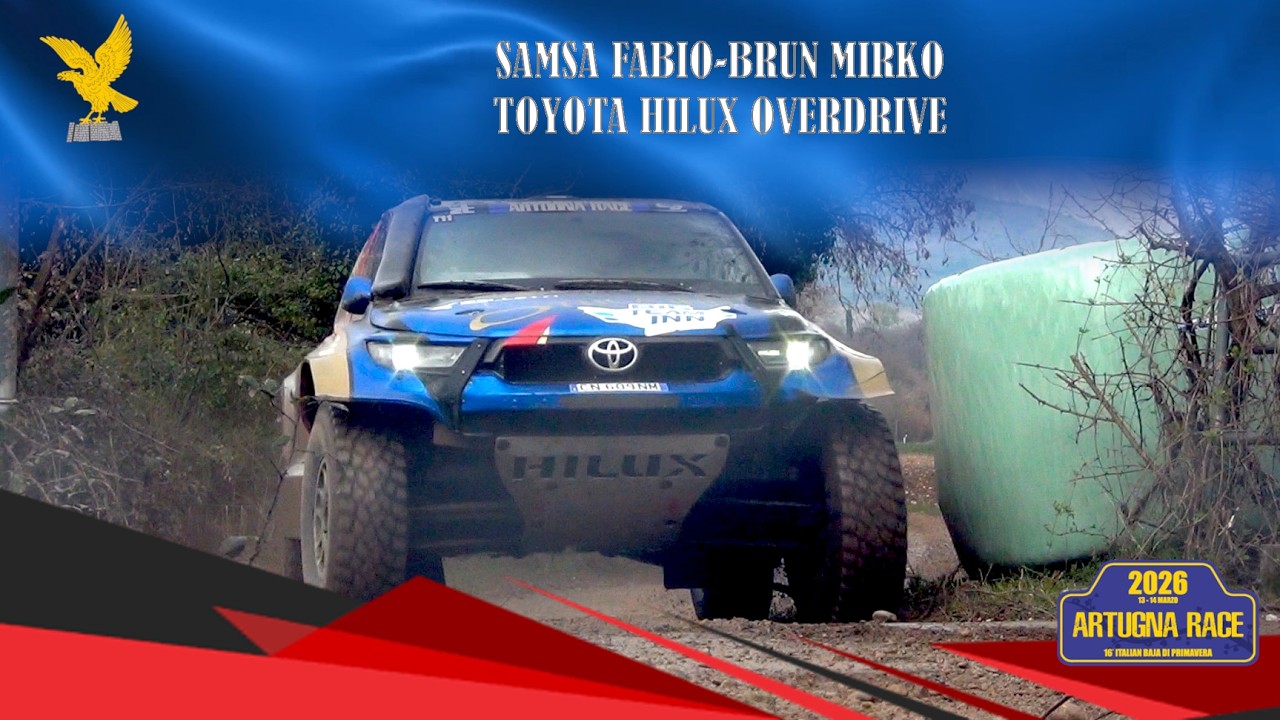 16.Italian Baja di Primavera-Artugna Race || Samsa-Brun || Toyota Hilux Overdrive