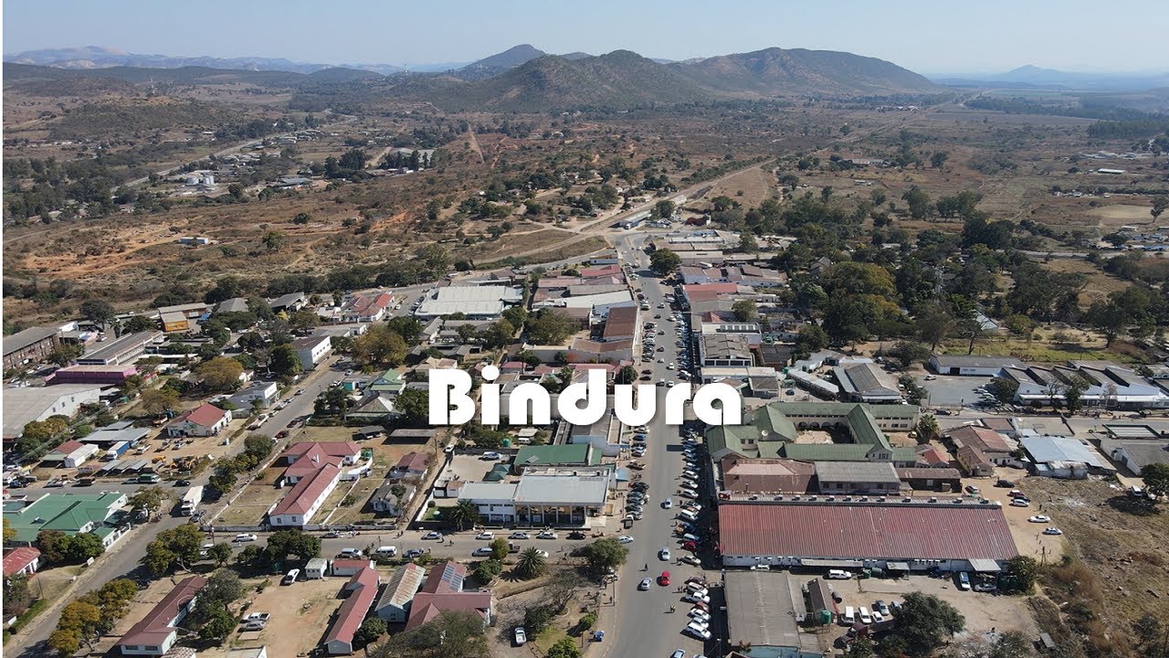 [DJI drone] Bindura city center, Zimbabwe