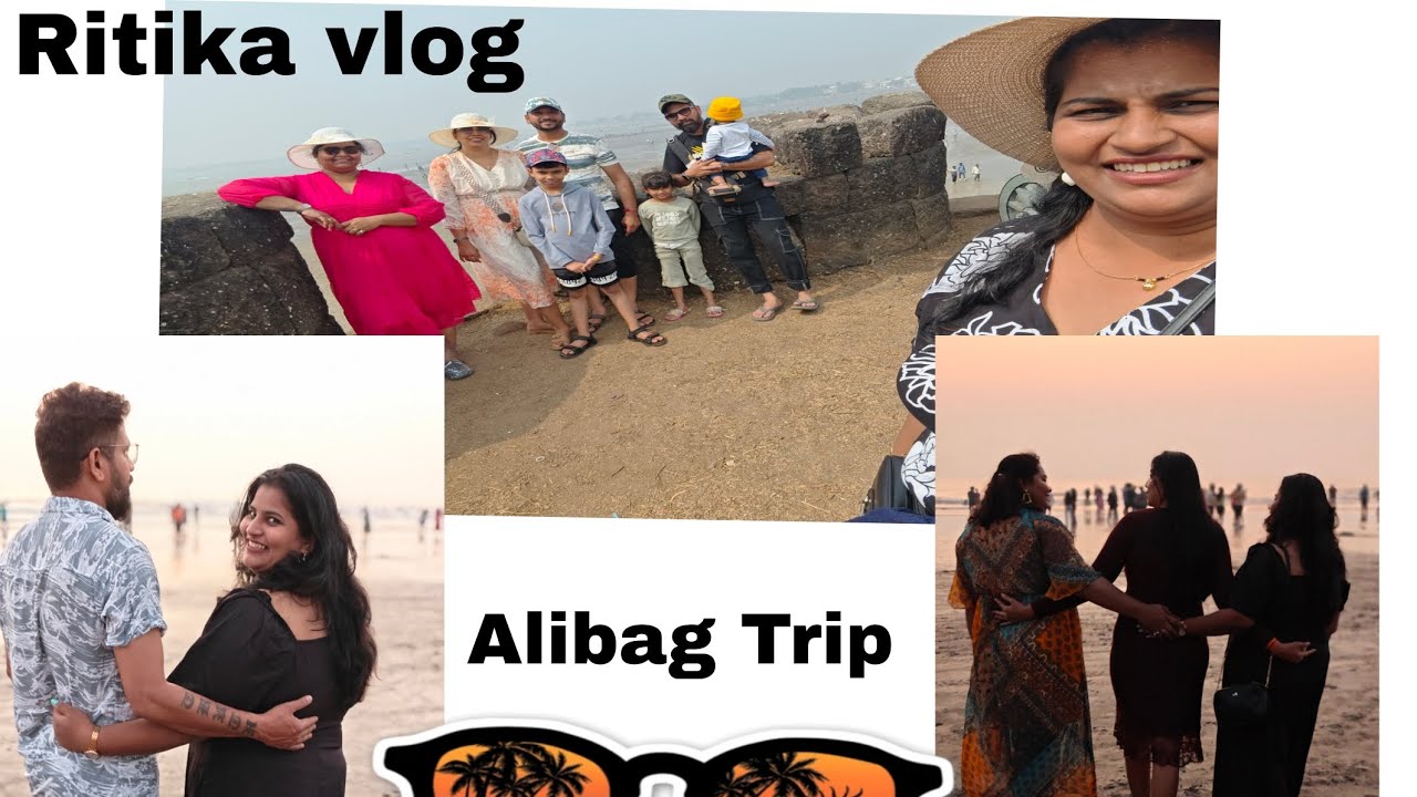 Alibag Trip | kolaba   Fort | Nagaon | beech | sai krupa home stay | weekend Trip with friends 😊
