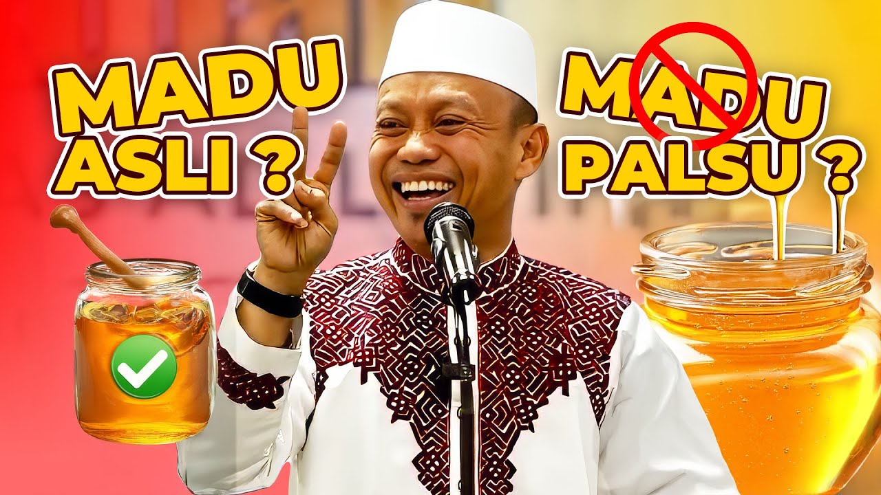 Cara bedakan MADU ASLI vs PALSU ? Bapak-bapak Suka ini 🤣