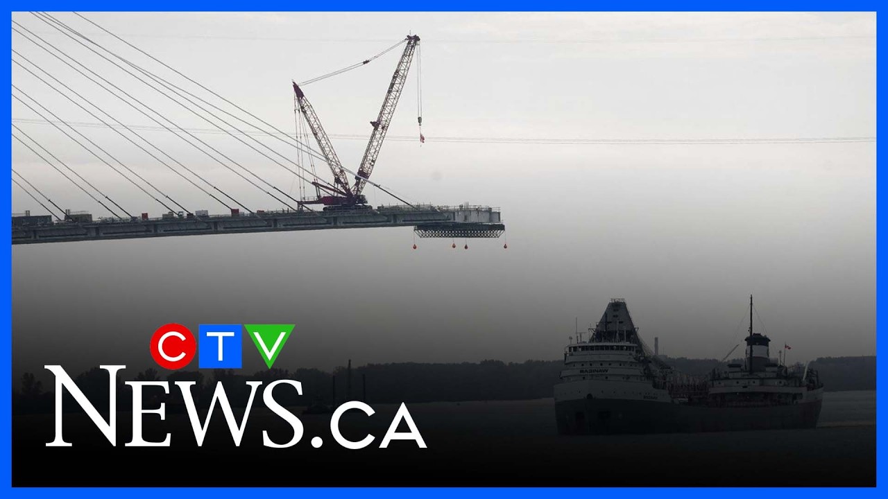 Businesses react to Trump’s threats to block the Gordie Howe Bridge opening