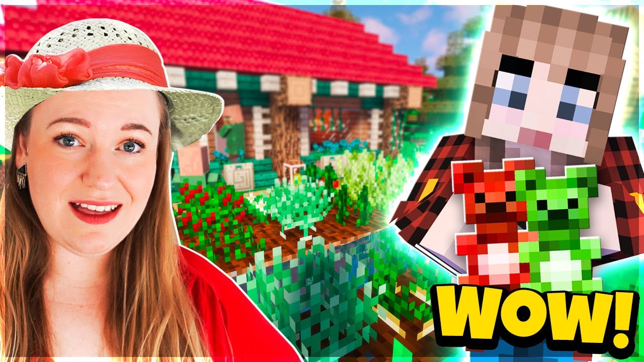 MAN KAN LAVE VINGUMMIBAMSER I MINECRAFT! | Bedunas bondegård #1 | Modded Minecraft dansk