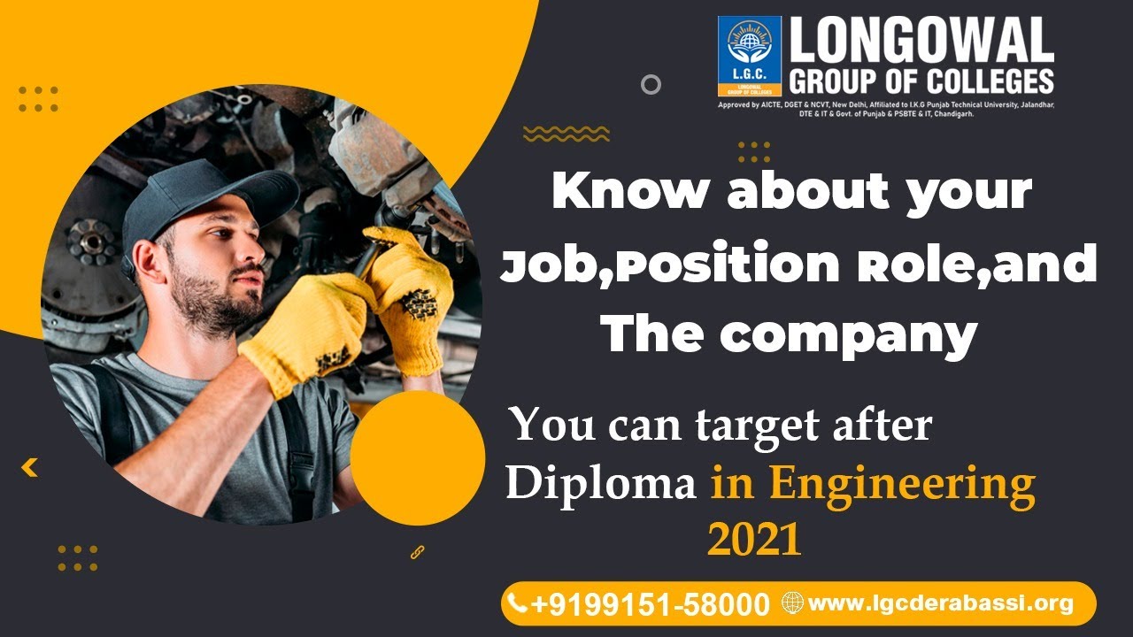 🆕Scope Of Polytechnic Diploma In Engineering 2021 I Jobs & Salary Scope Of Polytechnic Diploma