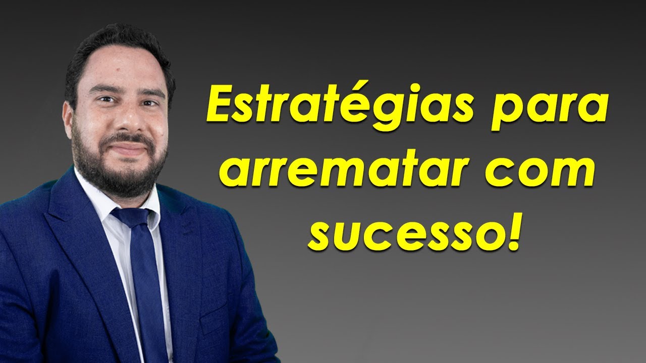 Estratégias para arrematar com sucesso! Aprenda essas técnicas (Especialista em leilão de imóveis)