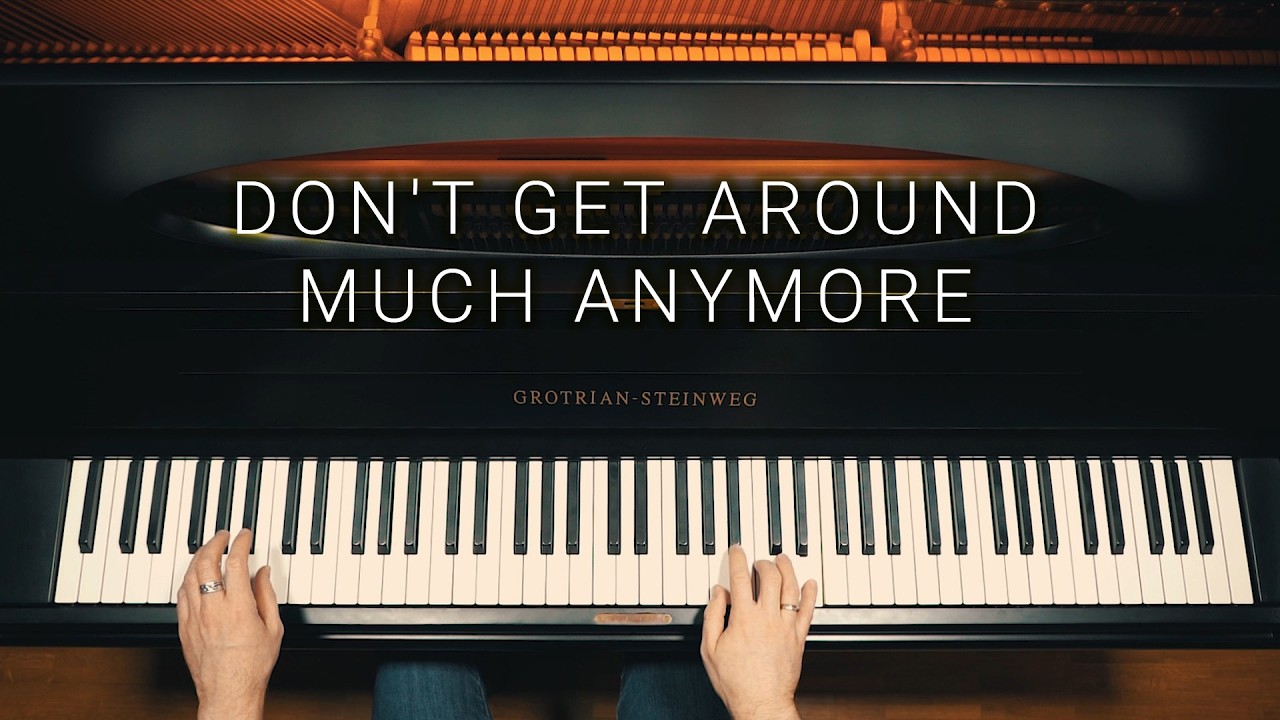 Don't Get Around Much Anymore | Solo Jazz Piano Instrumental