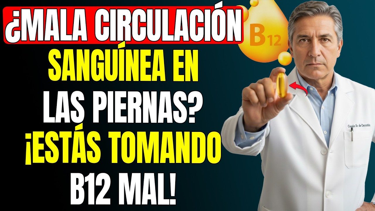 Médico Advierte: El Peor Error al Usar Vitamina B12 en los Adultos Mayores
