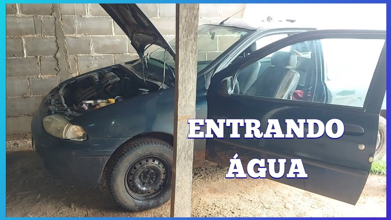 Fiat Palio entrando água - Como resolver