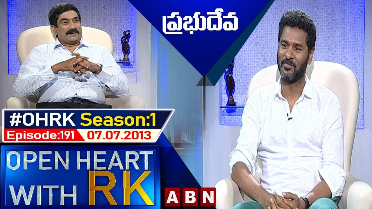 Prabhudeva Open Heart With RK | Season:1 - Episode:191 | 07.07.2013 | #OHRK​​​​​ | ABN