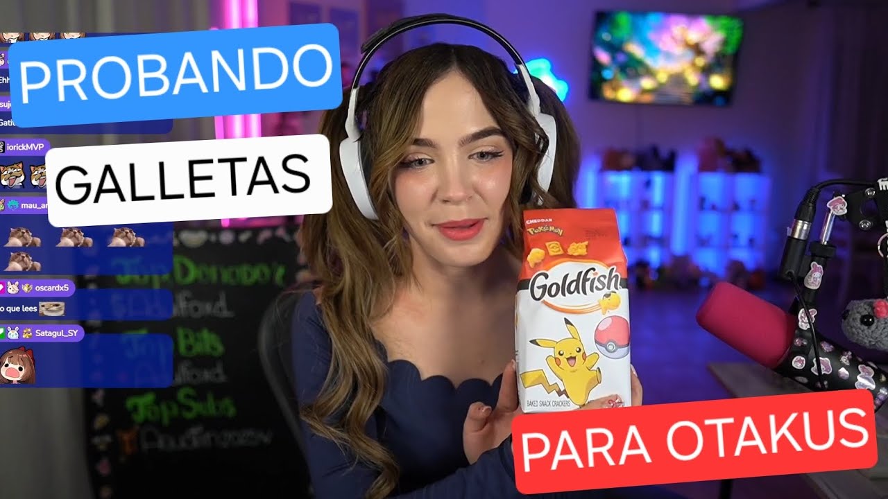 YUUKI prueba GALLETAS de POKEMON 