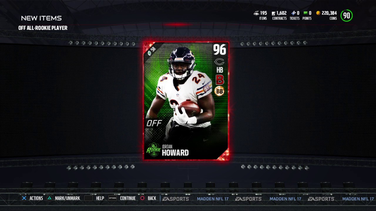 MUT 17/ANOTHER CRAZY ROOKIE PULL