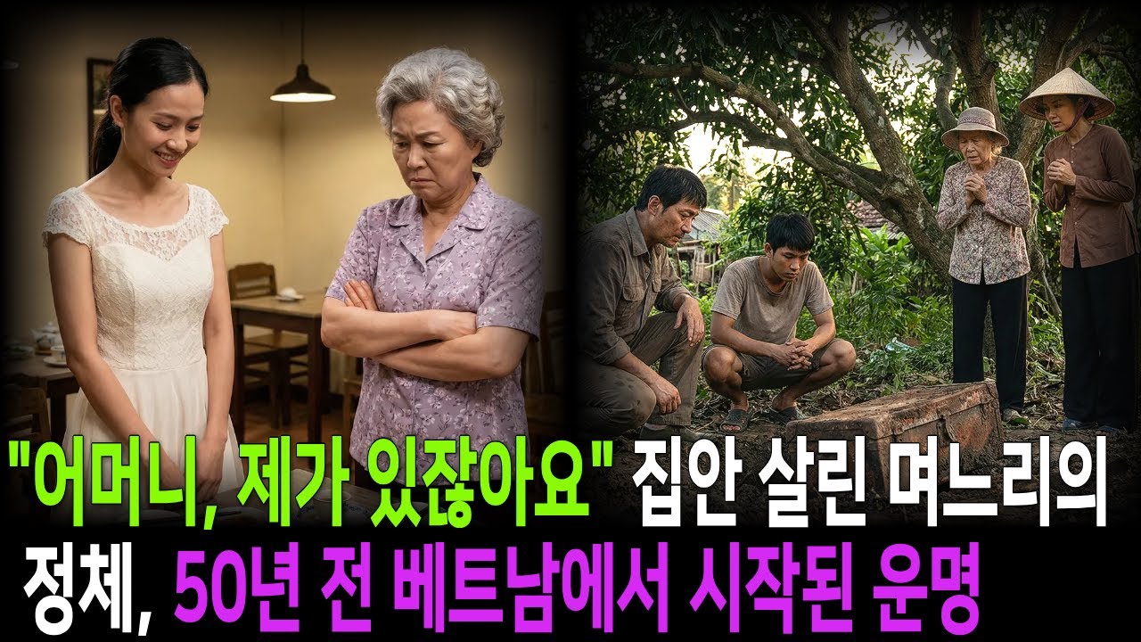 집안 살린 베트남 며느리의 정체, 50년 전 장인의 목숨을 구한 이의 후손?