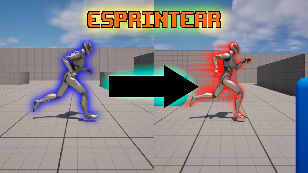 ESPRINTEAR en UNREAL ENGINE 5 | Movimiento Avanzado #1