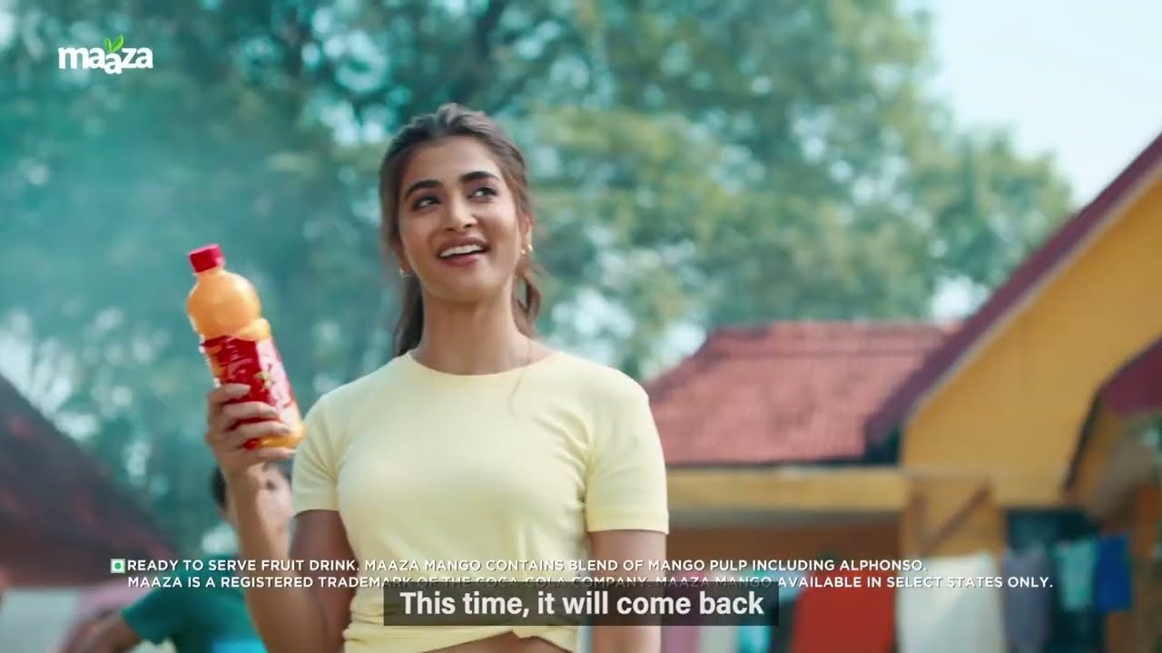Dildaari Tastes Like Maaza TVC | Commercial For You | Featuring Pooja Hegde & Amitabh Bachchan