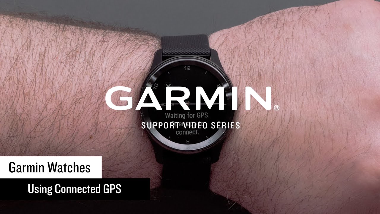 Garmin Support | Using Connected GPS on a Garmin Smartwatch