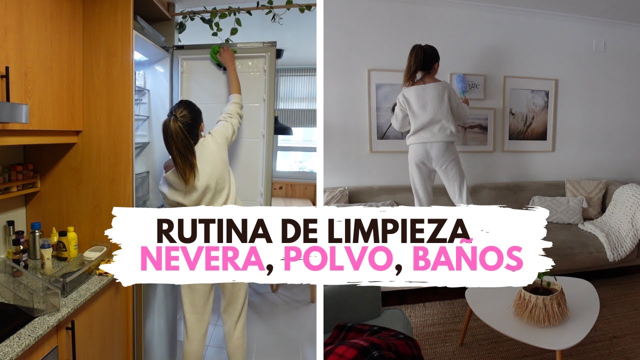 Rutina de LIMPIEZA PROFUNDA NEVERA, pruebo los nuevos productos de MERCADONA