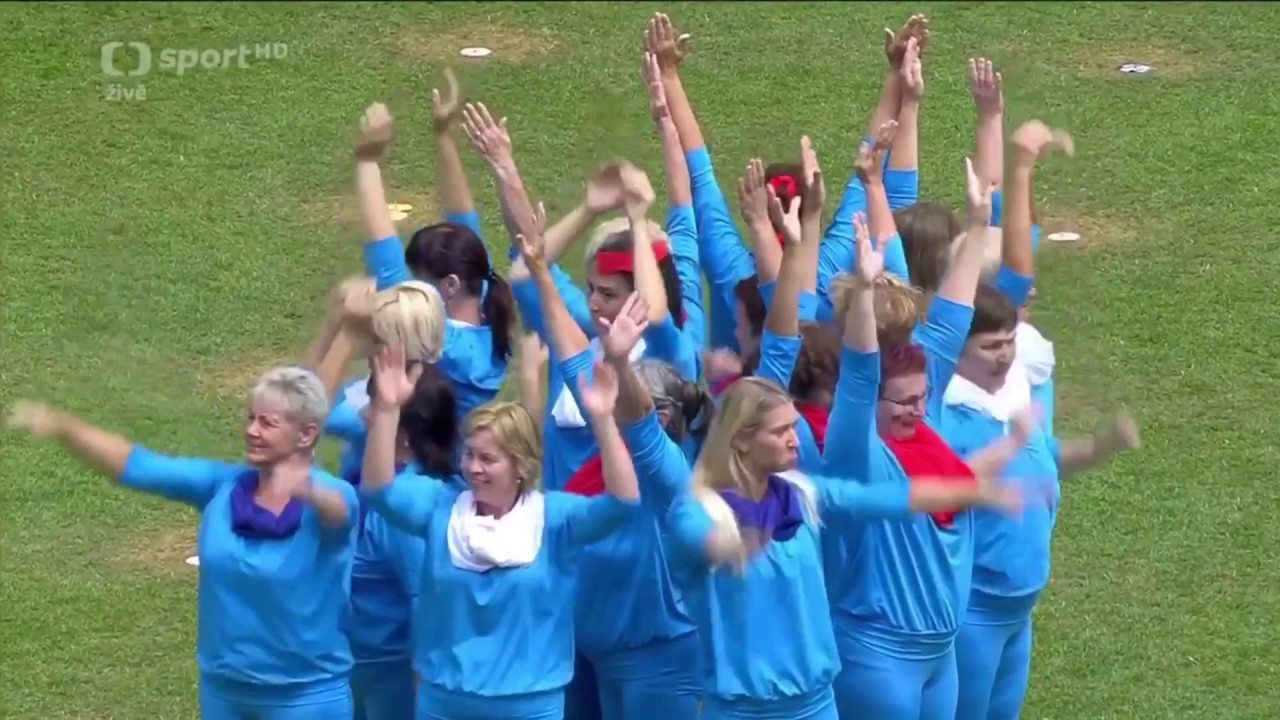 XVI. všesokolský slet 2018 - II. program hromadných skladeb (6.7.2018)