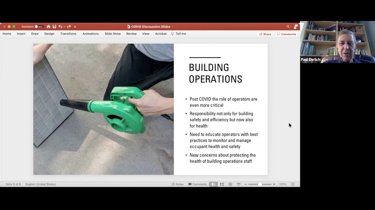 Healthy Buildings: Post-COVID Building Operations with Paul Ehrlich