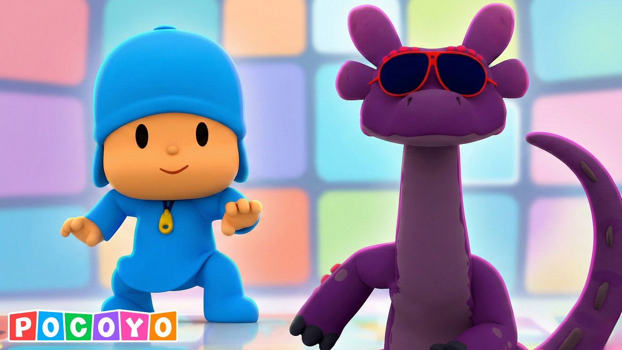 🕺 Dance Like An Animal! 🎶 Sing along with Pocoyo a penguin, a dragon & more! 🐉 | Pocoyo English