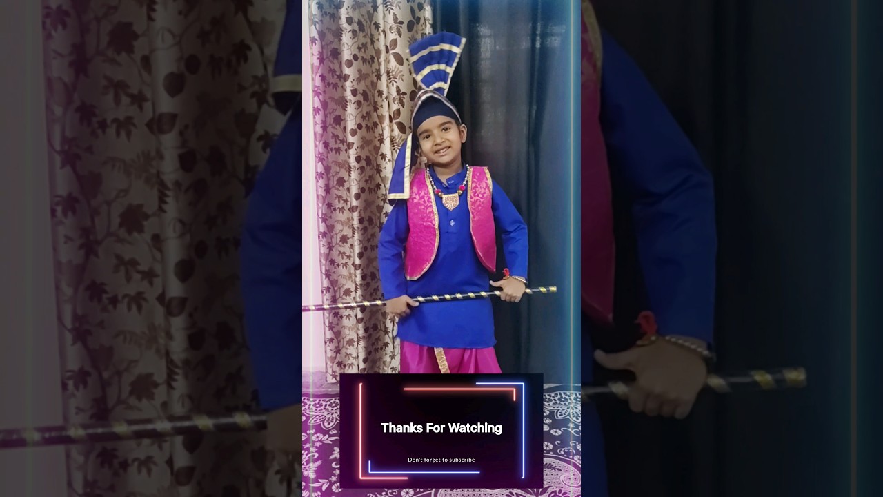 GRWM for Bhangra Dance Competition | Ready for #Kidsdanceperformance  #School #viral # dance #shorts