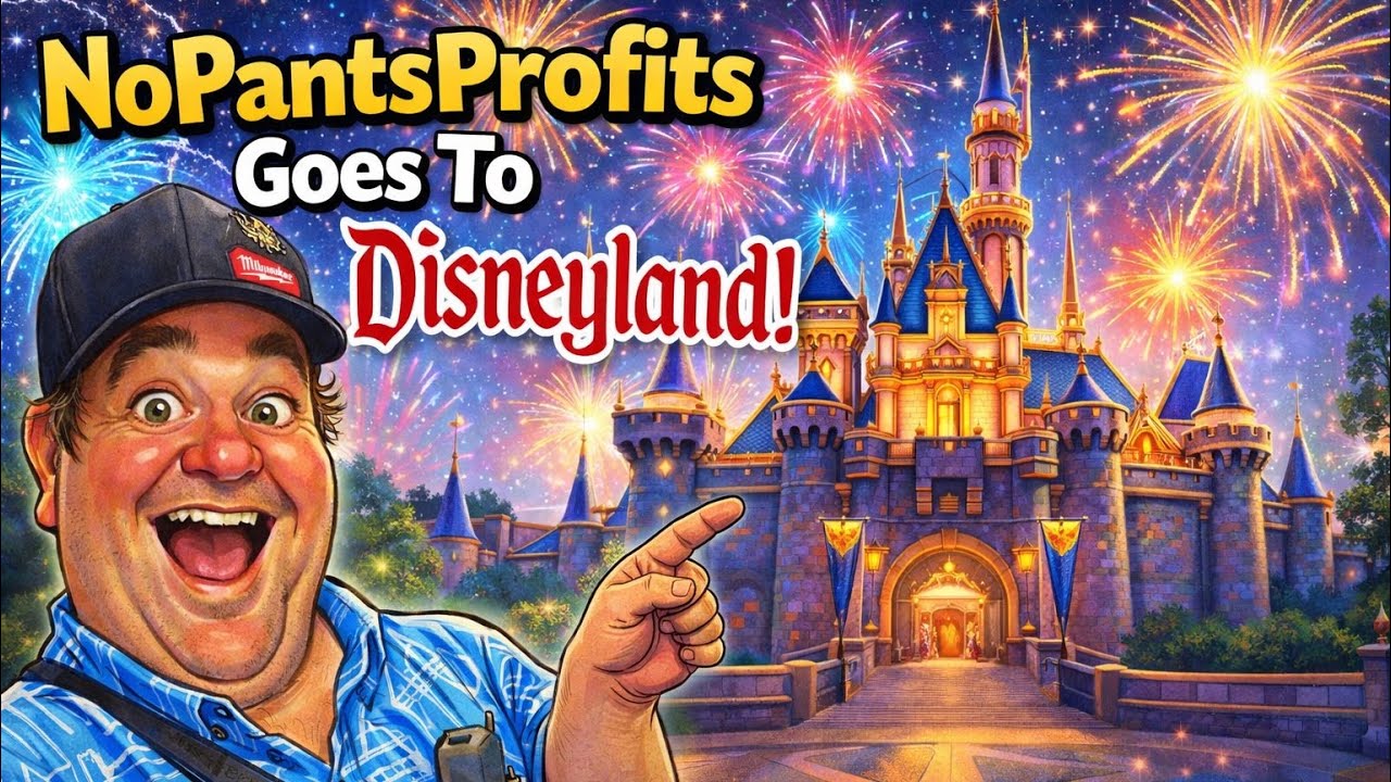 NoPantsProfits Goes To Disneyland! The Most Magical Degenerate Adventure Yet 🏰🎢