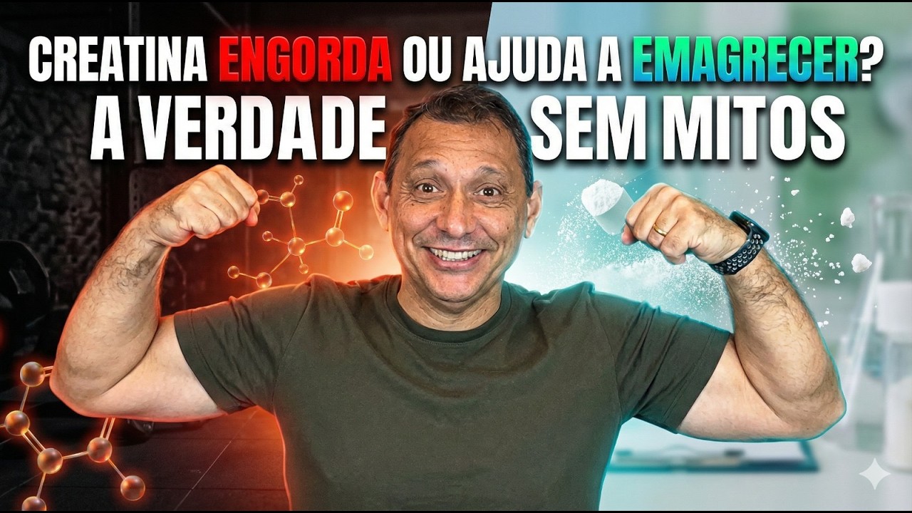 Creatina Engorda ou Ajuda a Emagrecer? A Verdade Sem Mitos