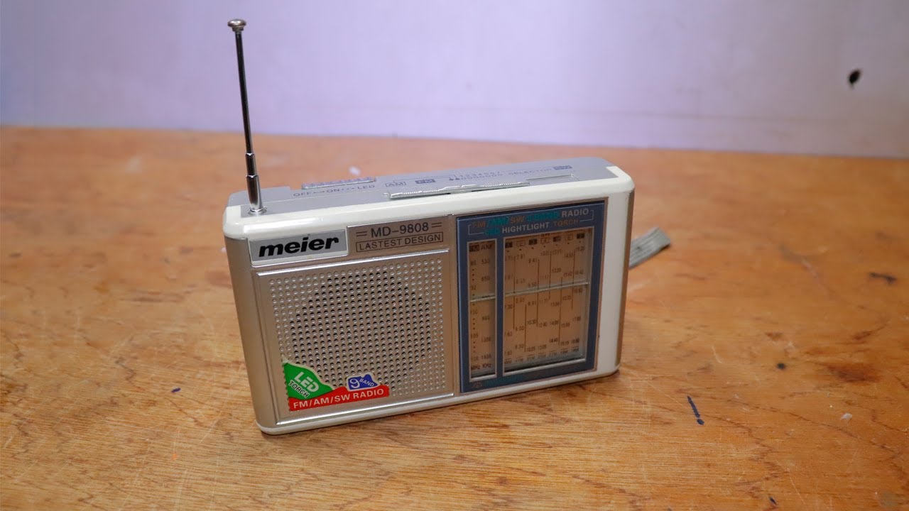Restoration old Radio FM AM from Recycle near my house