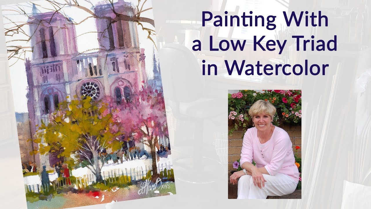 Painting With a Low Key Triad in Watercolor